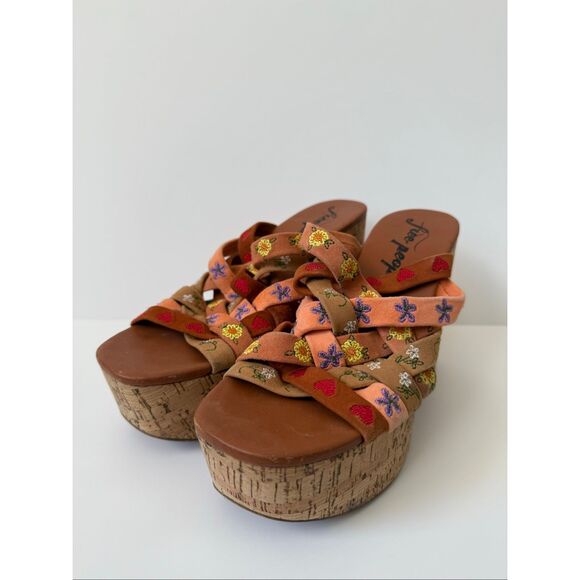 Free People Libson Platform Sandals - Picture 2 of 7